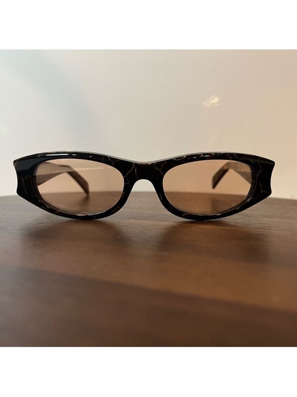 RetroSuperFuture Razzo Sunglasses Tortoise Marble Brown Lens Handmade Italy RSF